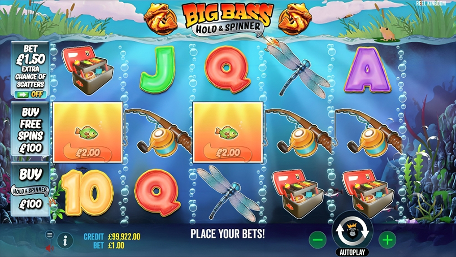 big bass hold & spinner-ss