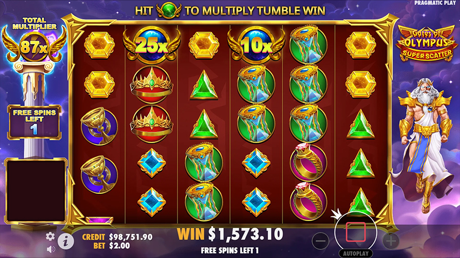 Gates of Olympus Super Scatter