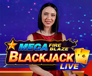 Mega Fire Blaze Blackjack Live